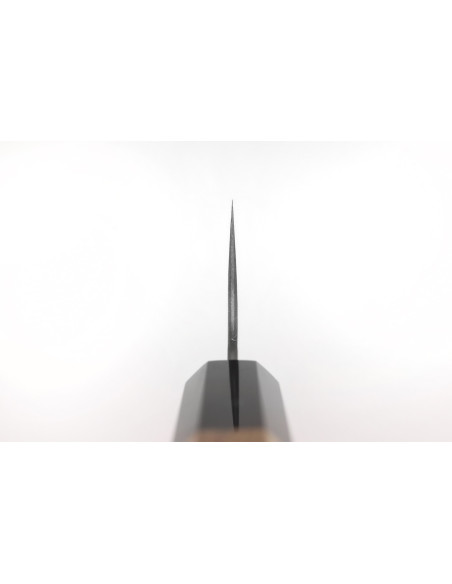 Käsintehty japanilainen kok kiveitsi, 20 cm, Nigara Hamono Migaki Tsuchime SG2, tiikki