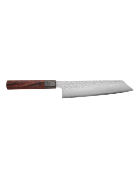 Håndlavet japansk kiritsuke-kniv, 20 cm, Hado Shiosai VG10, med pakka-træskaft