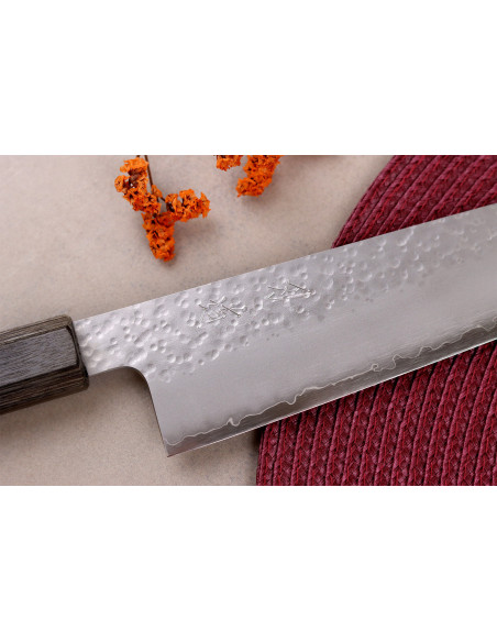 Hado Shiosai VG10 -kiritsuke-veitsi, 20 cm, japanilainen käsityö, pakka-puukahva
