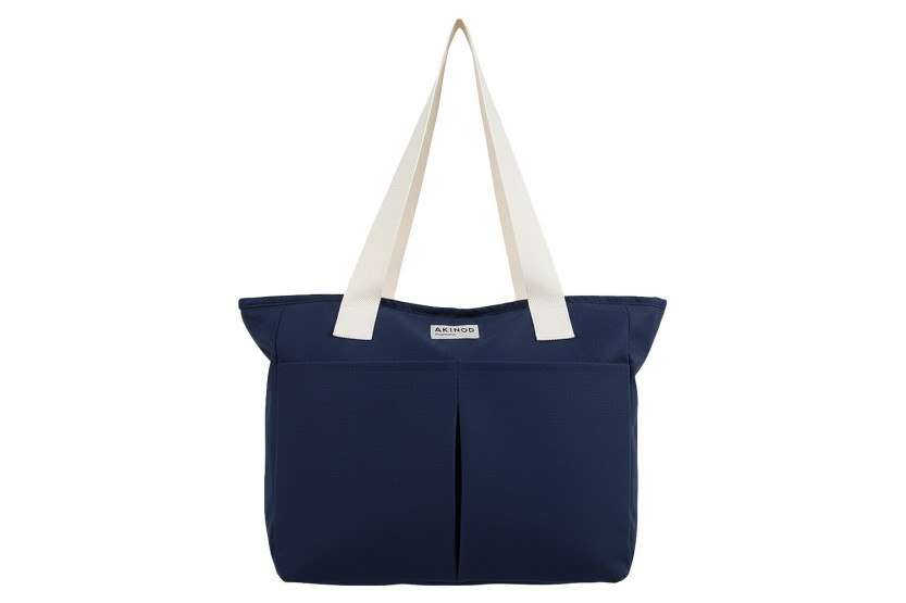 Akinod 10:47 termolunsjveske i marineblå polycotton, 21 liter