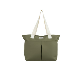 Borsa termica per il pranzo Akinod 10:47 in policotone color oliva, 21 L