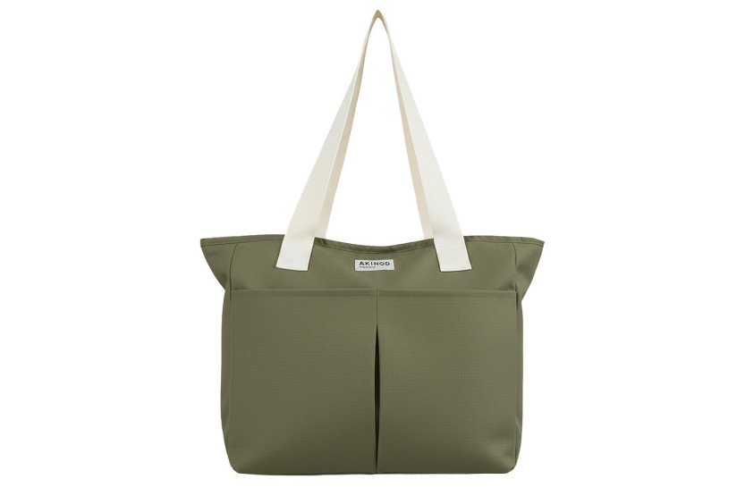 Borsa termica per il pranzo Akinod 10:47 in policotone color oliva, 21 L