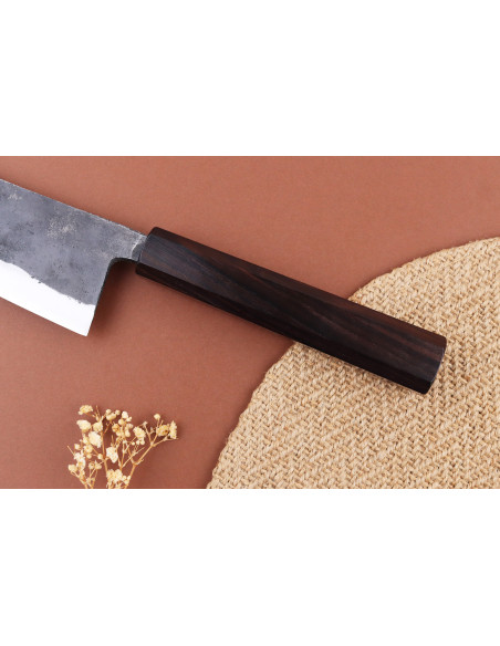 Handgefertigtes japanisches Kiritsuke -Gyuto -Messer, 21 cm, von Yuzo Shinju BS2