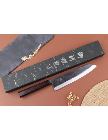 Faca kiritsuke gyuto japonesa artesanal de 21 cm, Yuzo Shinju BS2