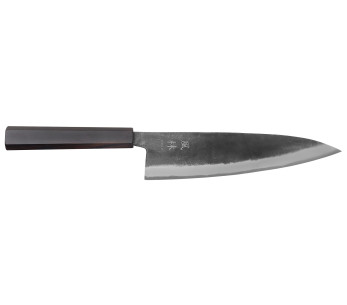 Faca gyuto japonesa artesanal de 21 cm, Yuzo Shinju BS2