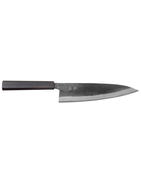 Handgemaakt Japans gyuto -mes van 21 cm, Yuzo Shinju BS2