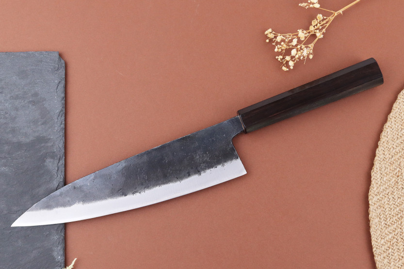 Håndlavet japansk gyuto -kniv, 21 cm, Yuzo Shinju BS2