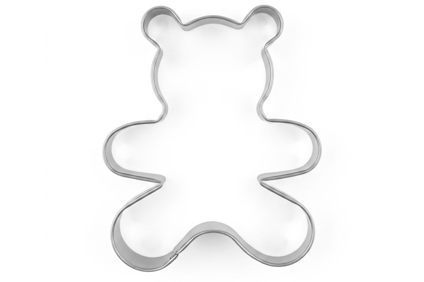 Patisdécor Stainless Steel Bear Cookie Cutter