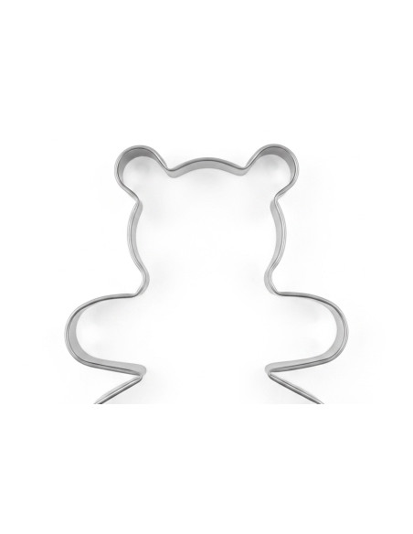 Patisdécor Stainless Steel Bear Cookie Cutter