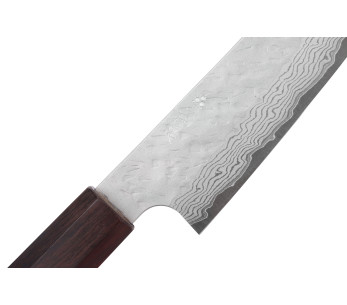 Japansk hantverksmässig universalkniv, 15 cm, Nigara Hamono Tsuchime VG10 damask 2
