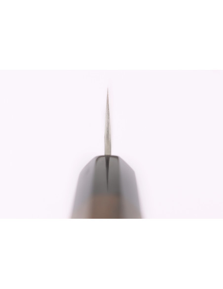 Handgemaakt Japans universaalmes van 15 cm, Nigara Hamono Tsuchime AS, met walnoothouten heft