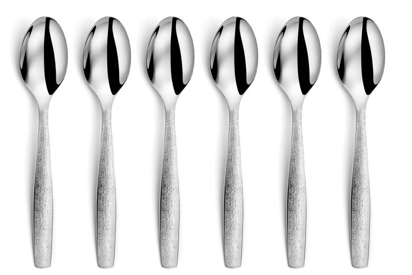 Amefa Adonis 24-piece Cutlery Set in Frosted Finish, 18/10 Stainless Steel
