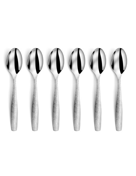 Conjunto de talheres para 24 pessoas Amefa Adonis com efeito fosco em aço inoxidável 18/10