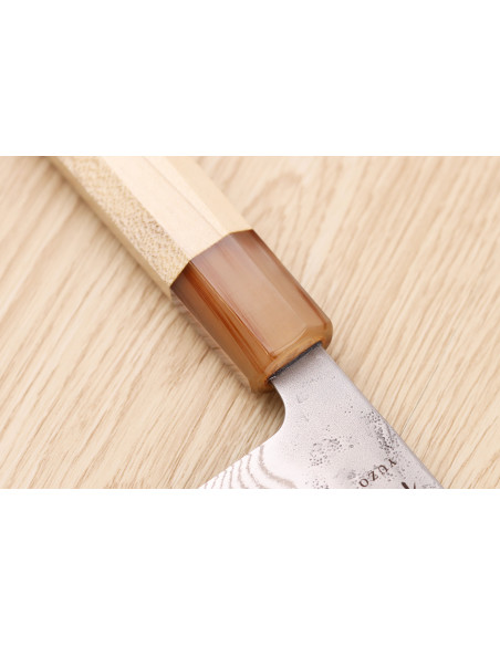 Håndlavet japansk kokkekniv, 24 cm, Yuzo Haruto Damas