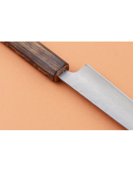 Håndlavet japansk universal kniv, 15 cm, Yuzo Enju Damas 440C