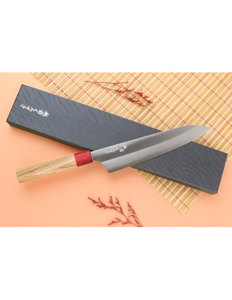 Handgjord japansk kockkniv, 21 cm, Makoto Kurosaki Ryusei VG7