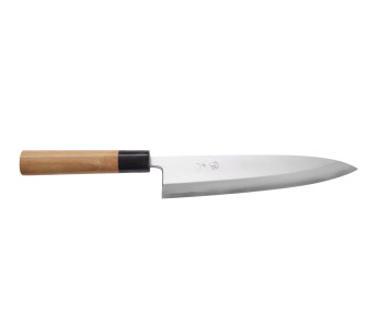 Faca Mioroshi Deba de 21 cm, artesanal japonesa, Tsunehisa WS2