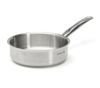 De Buyer Prim'Appety -suora paistinpannu, ruostumatonta terästä