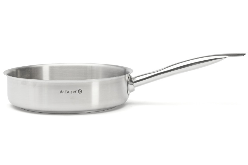 De Buyer Prim'Appety Straight-Sided Stainless Steel Sauté Pan