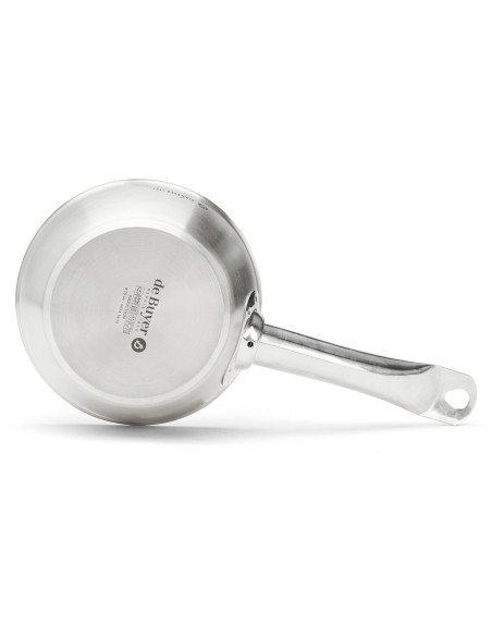 De Buyer Prim'Appety -kuperapohjainen paistinpannu, ruostumatonta terästä