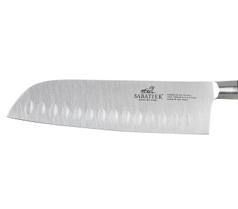 Faca santoku Sabatier Idéal Azul Abismo, 100% forjada, lâmina de 18 cm 2