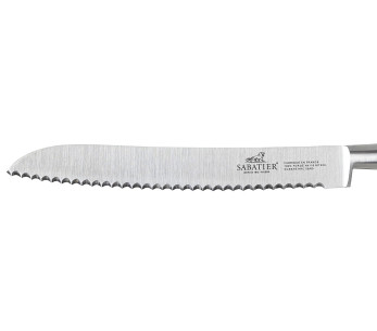 Sabatier Idéal brødkniv, Abysse-blå, 100 % smidd, bladlengde 20 cm 2