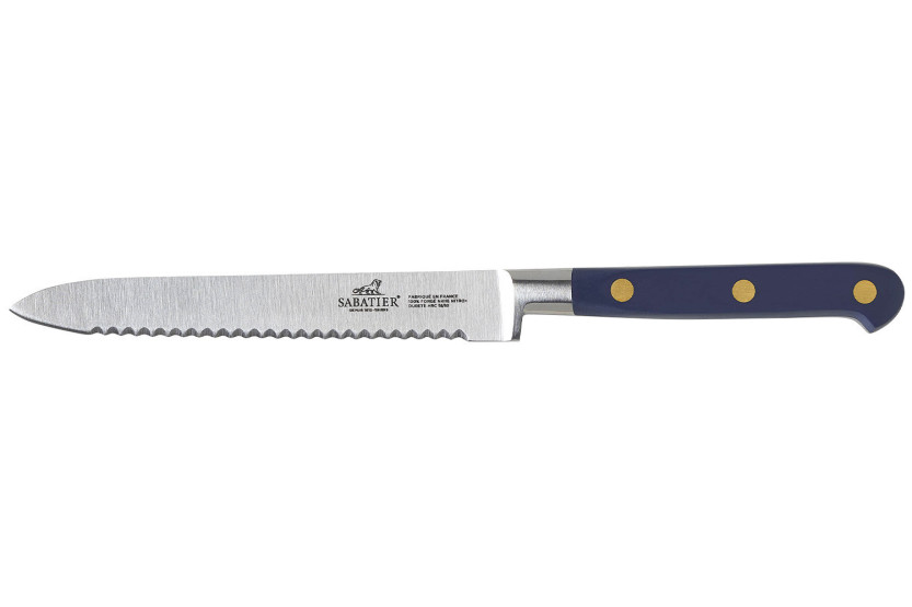 Coltello universale Sabatier Idéal Blu Abisso, 100% forgiato, lama da 12 cm