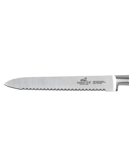 Sabatier Idéal universalkniv, Abysse-blå, 100 % smidd, bladlengde 12 cm