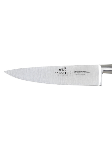 Faca de chef Sabatier Idéal Azul Abismo, 100% forjada, lâmina de 15 cm