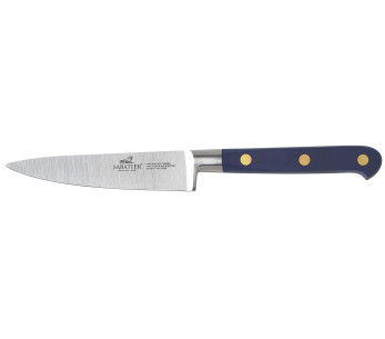 Cuchillo de cocina Sabatier Idéal Azul Abismo, 100 % forjado, hoja de 10 cm
