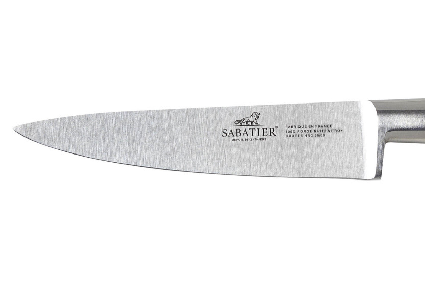 Faca de cozinha Sabatier Idéal Azul Abissal, 100% forjada, lâmina de 10 cm