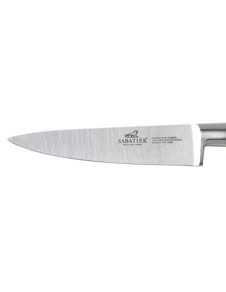 Sabatier Idéal Bleu Abysse -keittiöveitsi, 100 % taottu, terän pituus 10 cm