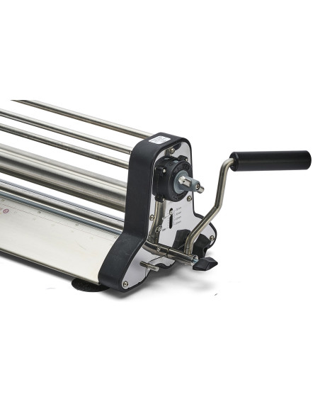 De Buyer PRO-walsmachine voor meerdere soorten deeg, van roestvrij staal en polyamide