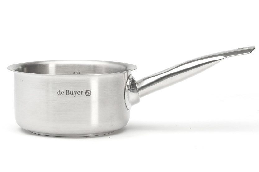 Sett med 4 De Buyer Prim'Appety-gryter i rustfritt stål, 14–16–18–20 cm