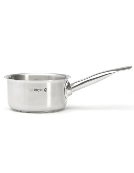 Sett med 4 De Buyer Prim'Appety-gryter i rustfritt stål, 14–16–18–20 cm