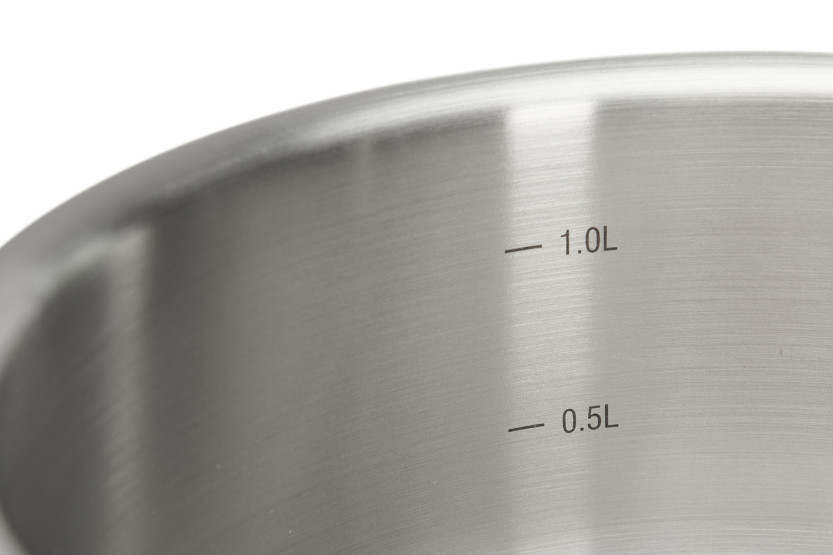 4er-Set De Buyer Prim'Appety-Töpfe aus Edelstahl, 14–16–18–20 cm
