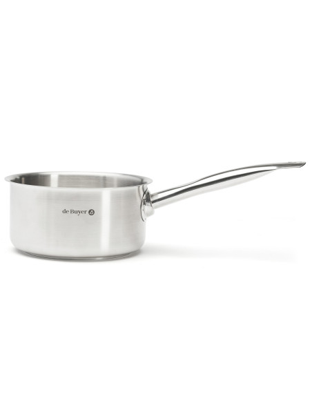 Set med 4 kastruller från De Buyer Prim'Appety i rostfritt stål, 14–16–18–20 cm