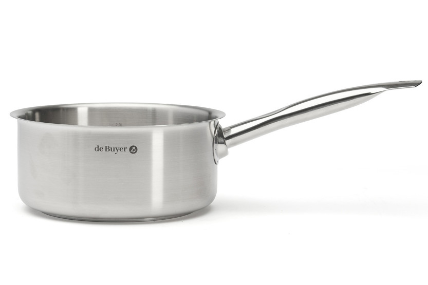 4 -osainen De Buyer Prim'Appety -kattilasetti, ruostumatonta terästä, 14–16–18–20 cm