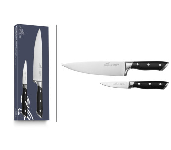 Sabatier International Hercules Office 9 cm + Chef 20 cm – 2-teiliges Messerset