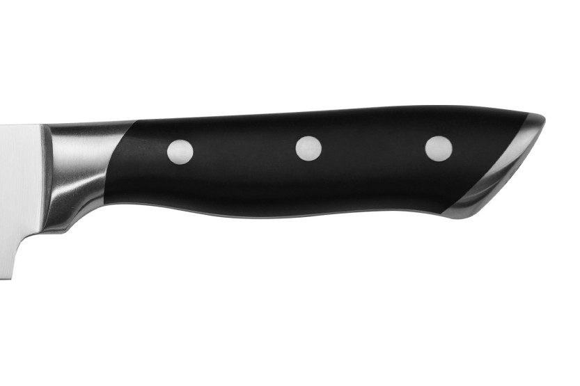 Coltello santoku Sabatier International Hercules con lama alveolata da 18 cm e manico in ABS con 3 rivetti