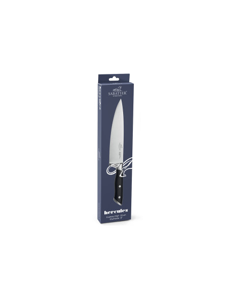 Faca de chef Sabatier International Hercules, lâmina de 20 cm, cabo em ABS com 3 rebites