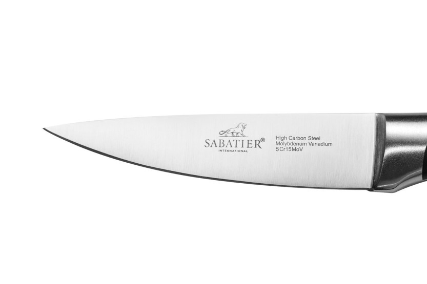 Cuchillo de cocina Sabatier International Hercules, hoja de 9 cm, mango de ABS con 3 remaches