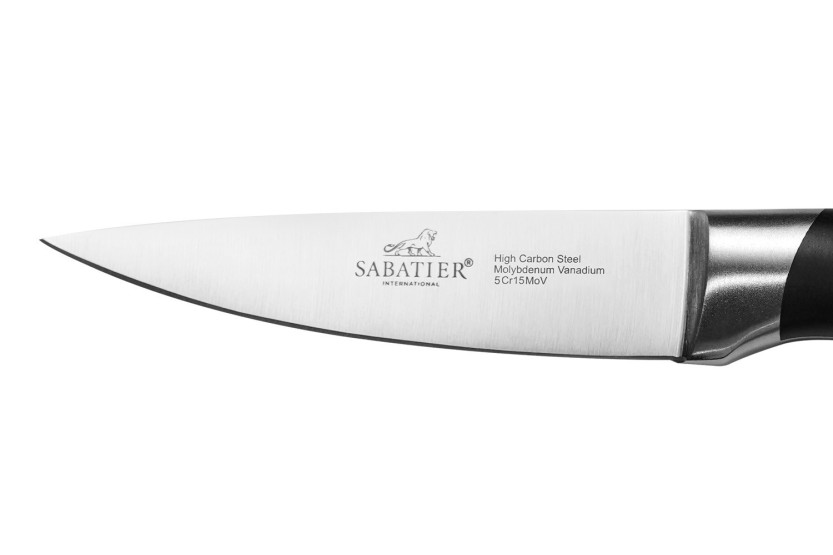 Set di coltelli Sabatier International Hercules da 3 pezzi: coltello da ufficio da 9 cm + coltello multiuso da 12 cm + coltello 