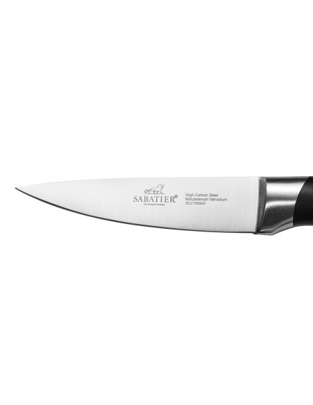 Sabatier International Hercules 3-delers knivsett: Kontorkniv 9 cm + Allroundkniv 12 cm + Kokkekniv 20 cm