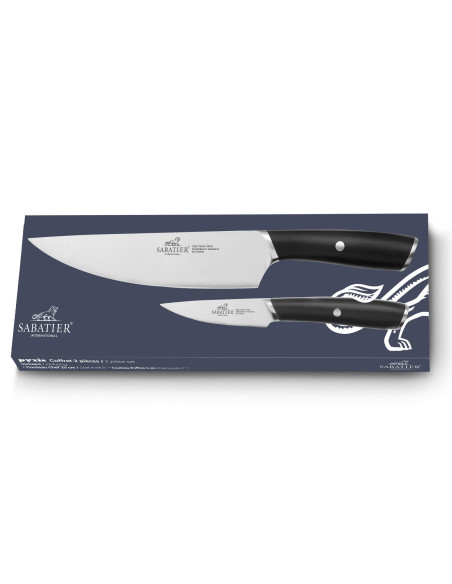 Sabatier International Pyxis Office 9 cm + Chef 20 cm – knivset med 2 knivar