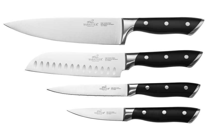 Set Sabatier International Oslo in legno + 4 coltelli Hercules