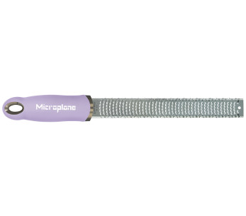 Microplane Premium Pop of Colour Zestenreibe mit Lavendelblüten-Motiv – 20,3 cm