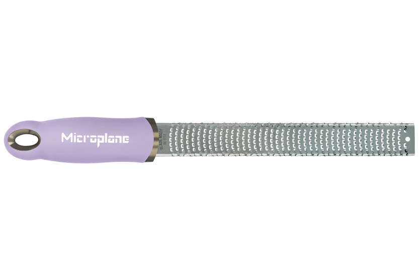 Microplane Premium Pop of Colour -raastin ja kuorija , laventelikukka - 20,3 cm