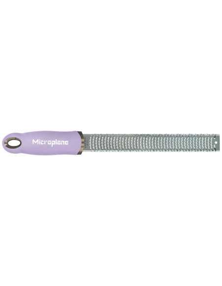 Microplane Premium Pop of Colour Zestenreibe mit Lavendelblüten-Motiv – 20,3 cm