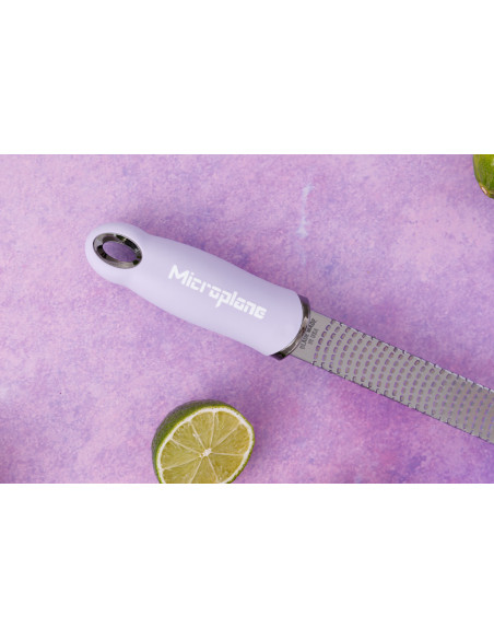 Grattugia e zester Microplane Premium Pop of Colour Fiore di lavanda - 20,3 cm